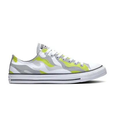 Produktbild von Converse Chuck Taylor All Star Reflective Camo - Ox - White / Ash Stone / Lime Twist Segeltuch Größe: 37 Normal