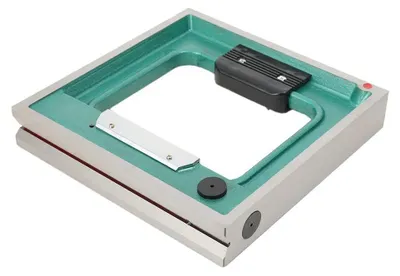 Image de Niveau à eau professionnel en fonte - Niveau de précision pour machines - 250 mm (25 cm) - Boîtier en bois - Haute précision pour le réglage des machines