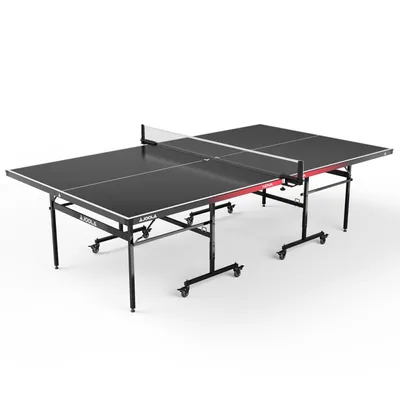 Produktbild von JOOLA Outdoor Tischtennisplatte Nova 100A - Profi Tischtennistisch 4 MM Aluminium-Verbundoberfläche Wetterfest - Klappbares Untergestell, inkl. Netz