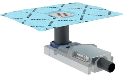 Immagine prodotto di SIFONE DI SCARICO DOCCIA A PAVIMENTO H. Massetto 90-220 mm