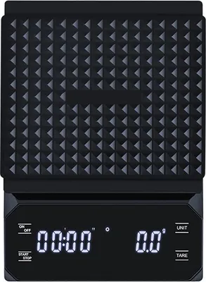 Produktbild von INF Präzisions-Kaffeewaage - Mit Anti-Rutsch-Matte Schwarz