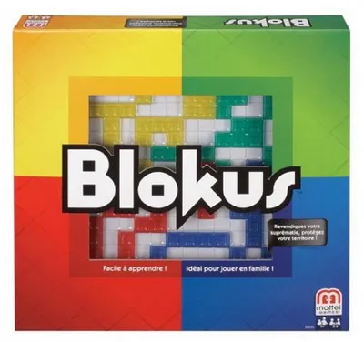 Image de Blokus classique - mattel games - bjv44 - jeu de societe strategie