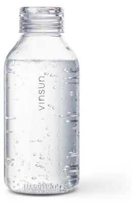 Produktbild von VINSUN Trinkflasche 750ml transparent Tritan - Kohlensäure geeignet