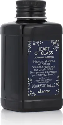 Produktbild von Davines Heart Of Glass Silkening Shampoo 90 ml