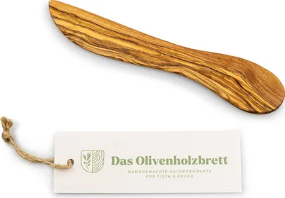 Produktbild von Buttermesser aus Olivenholz 20 cm