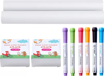 Obrázok produktu pre VEVOR doplnková súprava k stojanom, 32-dielna súprava na výtvarné tvorenie pre deti s kriedami, fixami a papierovými kotúčmi, dôležité nástroje pre výtvarné stojany pre deti, predmety na kreatívnu hru