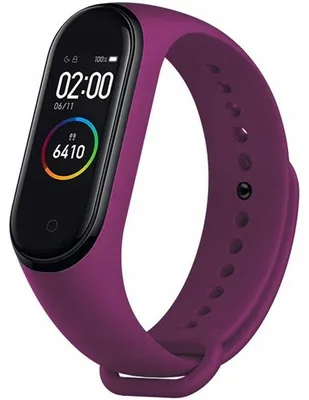 Zdjęcie produktu dla Opaska / pasek ChronSmarta do smartband'a Xiaomi Mi Band 3 / 4 (Fioletowy)