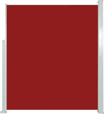 Image de Auvent latéral rétractable 160 x 500 cm Rouge