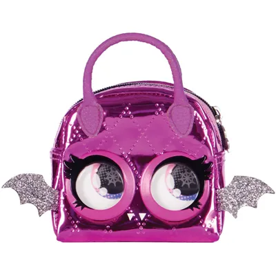 Produktbild von Purse Pets Micro Fledermaus Mini-Täschchen, Junge/Mädchen, Handtasche, Reißverschluss, Vietnam, Violett, Abbildung