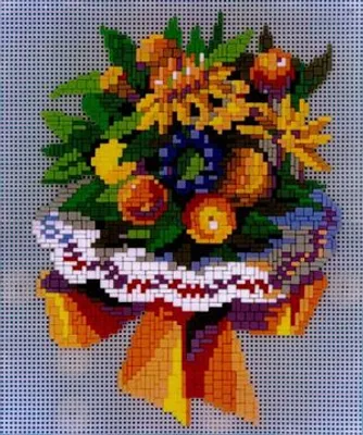 Produktbild von Stick it® Blumenstrauß Motiv 2 ca. 1.900 Teile mit XXL-Steckvorlage