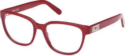 Produktbild von GCDS GD5034 066 shiny dark red 53/17/140 Uni Brillen