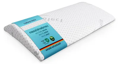 Produktbild von Viscoelastisches Rückenkissen (29x48x5cm) mit antimikrobiellem Bezug