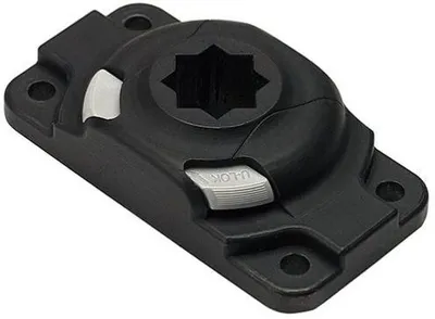 Produktbild von Railblaza Starport HD Halterung rechteckig schwarz 100x52mm