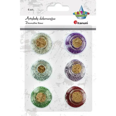 Image de Mélange de boules décoratives 6pcs