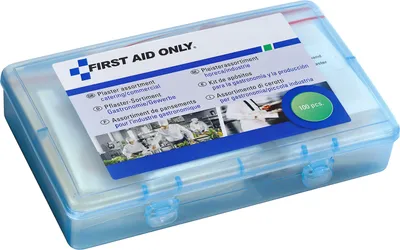 Produktbild von First Aid Only Pflasterset Gastronomie/Gewerbe (100 Stück)
