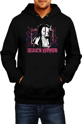 Immagine prodotto di Felpa con cappuccio da uomo Japan Manga Anime Comics Animation Demon Anime Slayer 15, Man 2XL , Noir