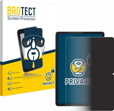 Produktbild von BROTECT Sichtschutzfolie für Lenovo Tab 2025 10.1" Anti-Spy Privacy Sichtschutz Blickschutz Folie Blaulicht-Schutz