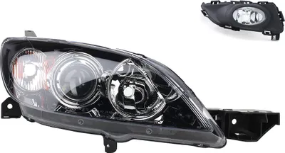 Immagine prodotto di Johns, Fari alogeni per Mazda 3 BK 10/2003 -05/2009 HB3 H7 Re. + nebbia. BP4K510K0D BP4K510K0E BP4K510K0 BP4K510K0A BP4K510K0B BP4K510K