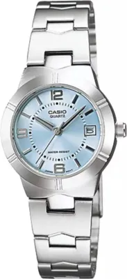 Produktbild von Casio LTP-1241D-2A Damenuhr Edelstahlarmband