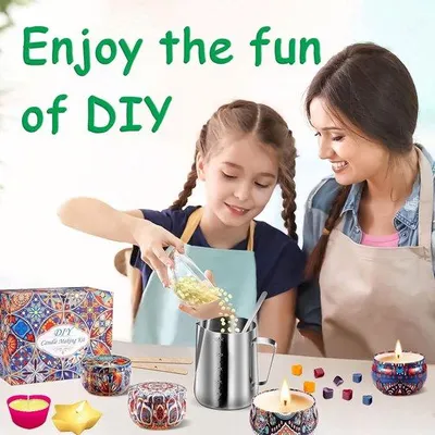 Produktbild von Famanu Kerzenmacher-Set - DIY Duftkerzen Geschenkset