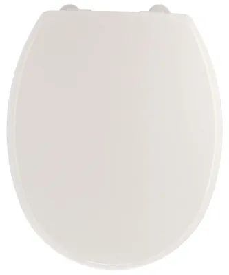 Immagine prodotto di Coperchio WC Thermodur da 18 pollici con sistema anti-chiusura, fissaggi in plastica - bianco - Tendance