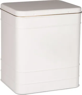 Produktbild von Vorratsdose Edward mattweiß 1,5 kg mit Scharnierdeckel 15x19x22 cm