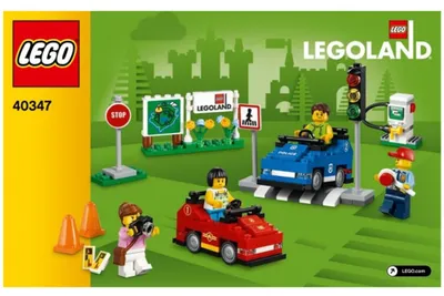 Produktbild von LEGO LEGO LEGOLAND Driving School Cars Set 40347