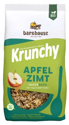 Produktbild von Barnhouse 136247, Haferflocken, 375 g, Apfel