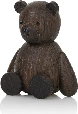 Immagine prodotto di Lucie Kaas, figura di legno a forma di orsetto, piccola, per incenso