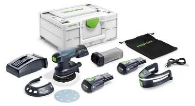 Image de Ponceuse excentrique sans fil ETSC 125 3.0 I-PLUS - FESTOOL - systainer -578854