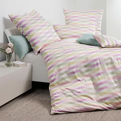 Produktbild von Janine Interlock Feinjersey Bettwäsche Carmen S 55124-09 multicolor 135x200 cm + 80x80 cm