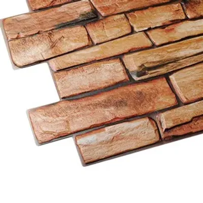 Obrázek produktu pro 3D PVC stěnové panely / Karelské, 1 panel, břidlice | STM