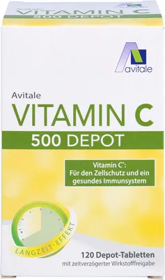 Obrázek produktu pro Vitamin C 500mg Depot, 120 St TAB