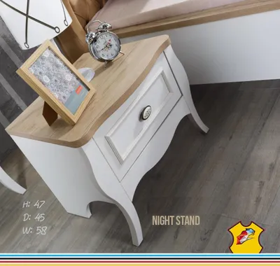 Produktbild von Nachttische Konsolen Beistelltisch Landhausstil Nachttische Tische Holz