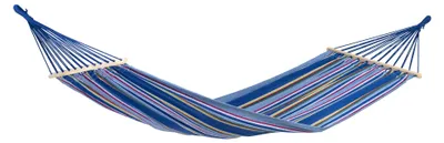 Produktbild von AMAZONAS Tonga Ocean Hängematte Stabhängematte wetterfest 200cmx100 cm blau/bunt