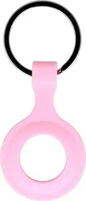 Produktbild von Silikon Case für AirTag Schutz Hülle Cover Schlüsselanhänger Apple AirTag Cover Case Tracker Tasche Rosa