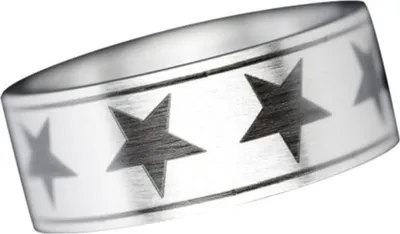 Produktbild von Stern Ring aus Edelstahl 70 (22.3 mm Ø)