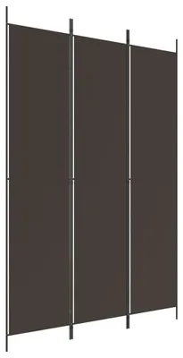 Produktbild von vidaXL 3-tlg. Paravent Braun 150x220 cm Stoff