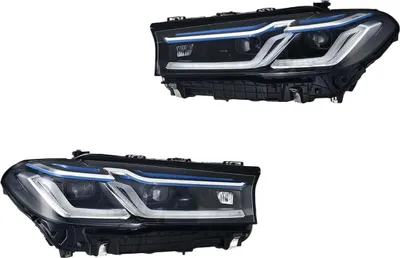 Image de Kit de phares principaux 12 V LED Laser HELLA adapté notamment à la BMW Série 5
