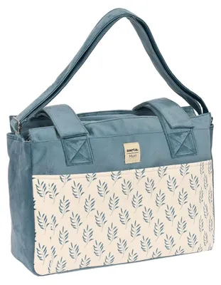 Immagine prodotto di Borsa fasciatoio Safta Leaves turchese (46 x 26 x 15 cm)