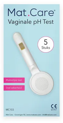 Imagen del producto de Autotest de pH vaginal - Set de 5 pruebas rápidas en casa