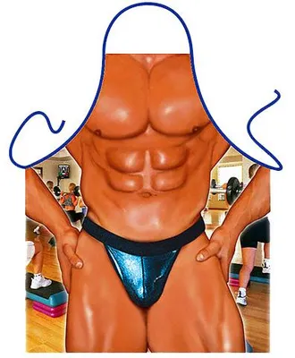 Immagine prodotto di Grembiule Muscle Man in Poliestere