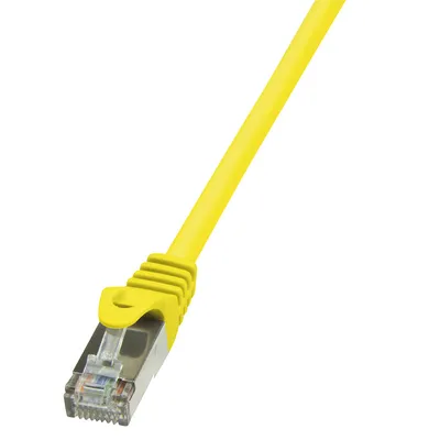 Produktbild von LogiLink 1m Cat.5e F/UTP, 1 m, Cat5e, F/UTP (FTP), RJ-45, RJ-45, Gelb