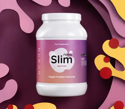 Image de Noyo Slim - Protéines végétaliennes fruits rouges