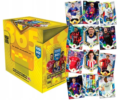 Produktbild von FIFA 365 2026 ADRENALYN XL PANINI 50 cards, including 20 special cards + 1x LIMITED