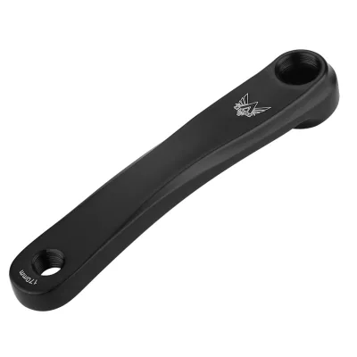 Produktbild von 170 -mm -Fahrrad -Aluminiumlegierung linker Einkettenkurbelarmersatz (schwarzes rhombisches Loch)