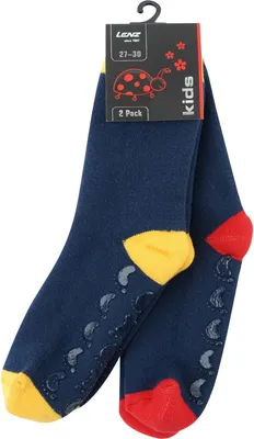 Produktbild von Lenz Rubber Print Kinder Socken - 2er Pack, navy, 27-30