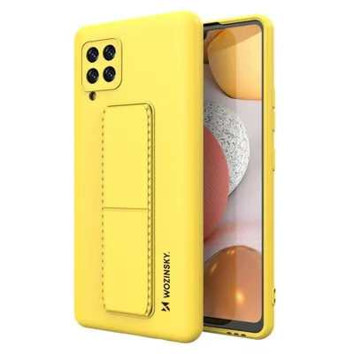 Productafbeelding van Wozinsky telefoonhoesje, hoes, beschermhoes voor Samsung Galaxy A42 5G, geel