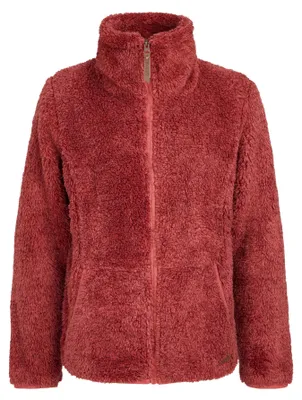 Produktbild von Protest RIRI JR full zip top Rusticrust Fleecejacke rot rot 152