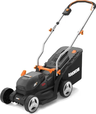 Produktbild von WORX WG733E Akku-Rasenmäher 20V mit 33cm Schnittbreite und 6 Schnitthöhen